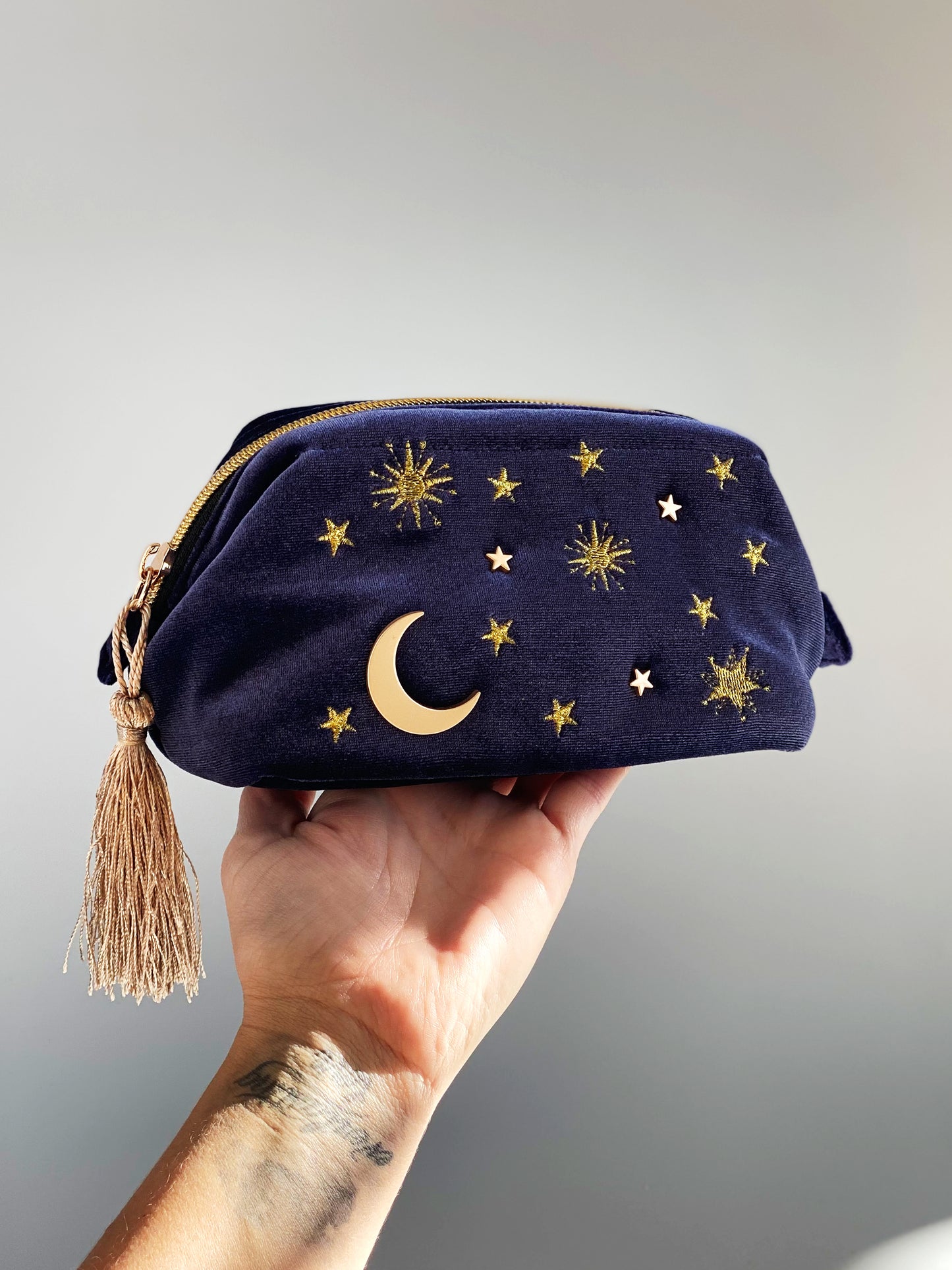 Moon Velvet Pouch