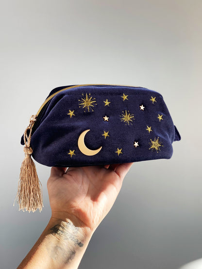 Moon Velvet Pouch