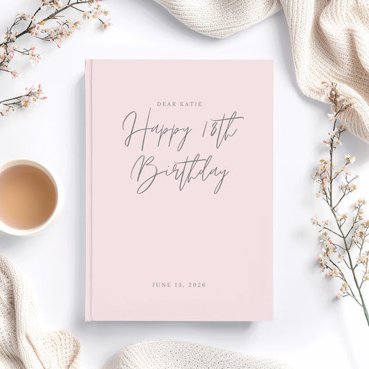 Birthday Guest Book