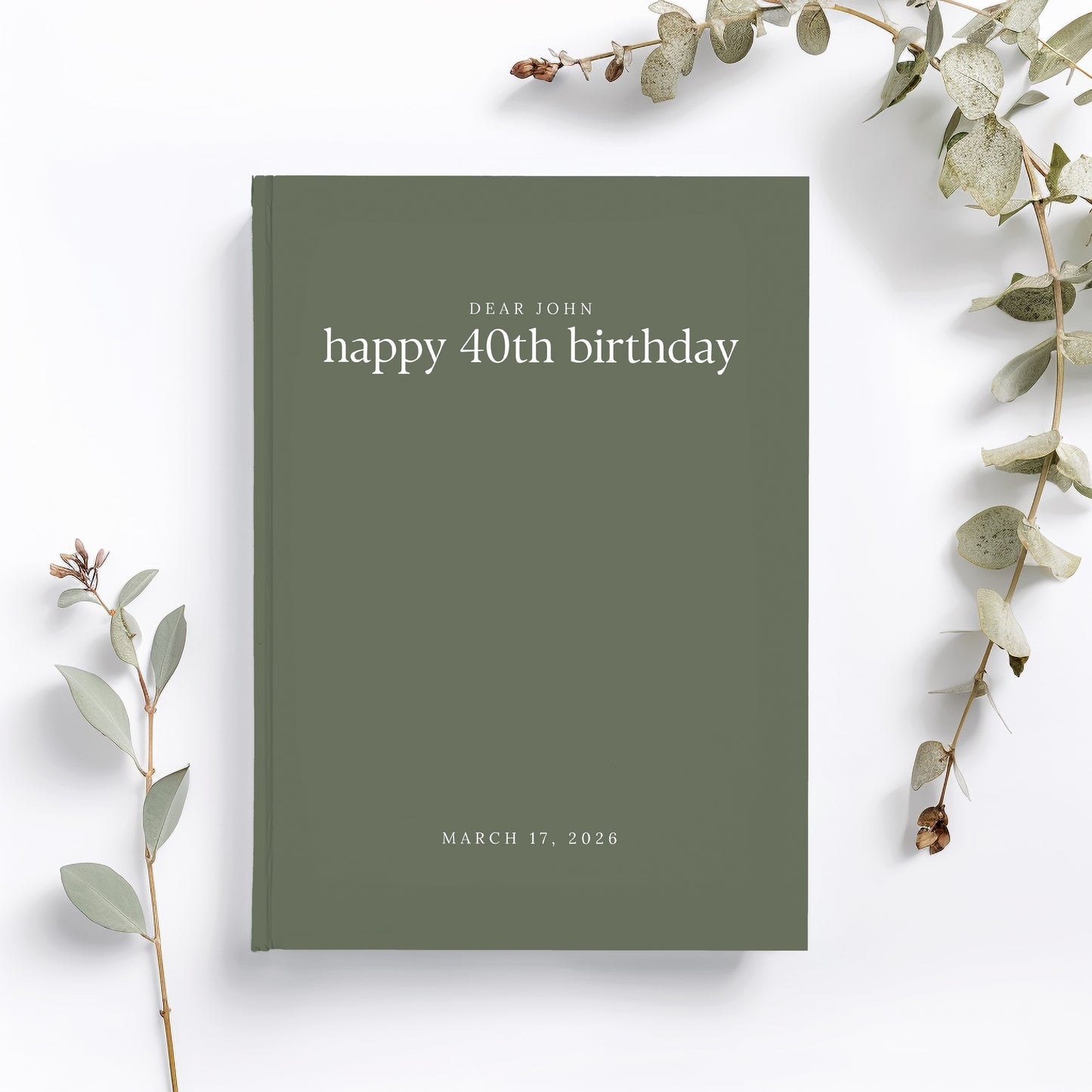 Birthday Guest Book
