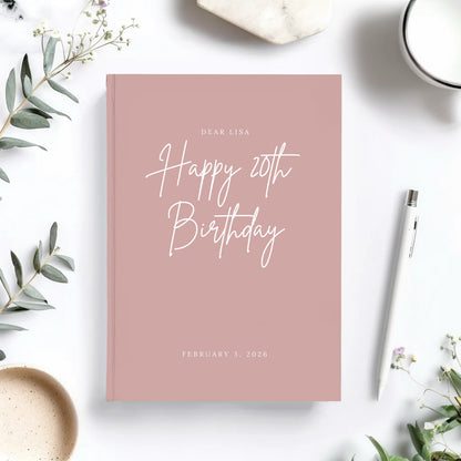 Birthday Guest Book