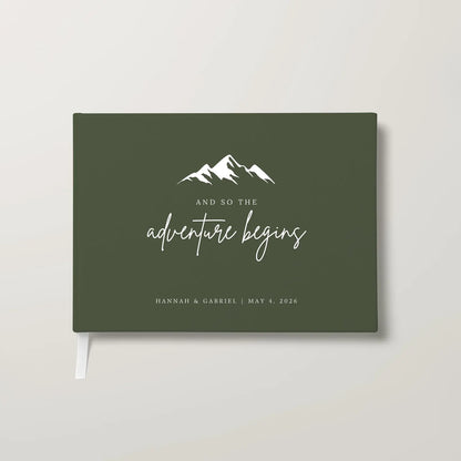 Adventure Wedding Guest Book