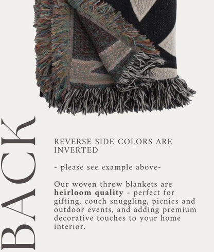 Our First Home Woven Blanket