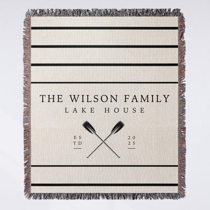 Lakehouse Woven Blanket