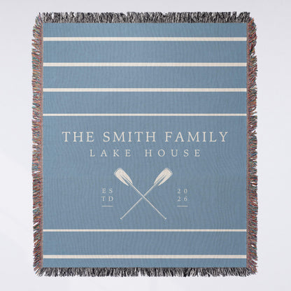 Lakehouse Woven Blanket