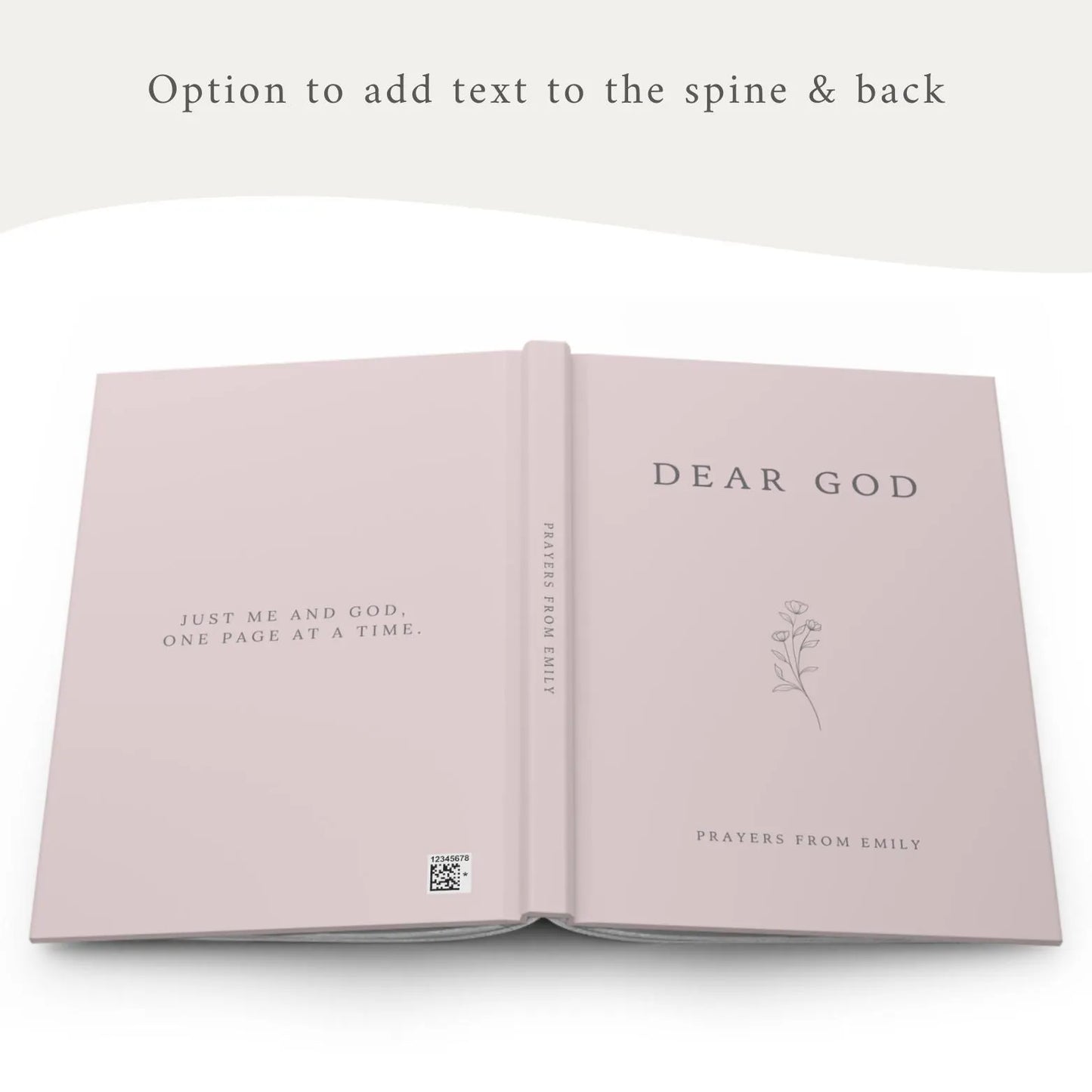 Formal Personalized Prayer Journal