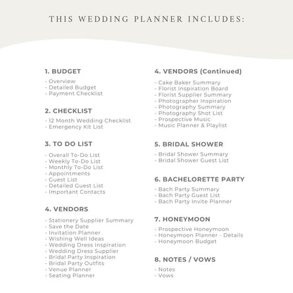 Our Wedding Planner