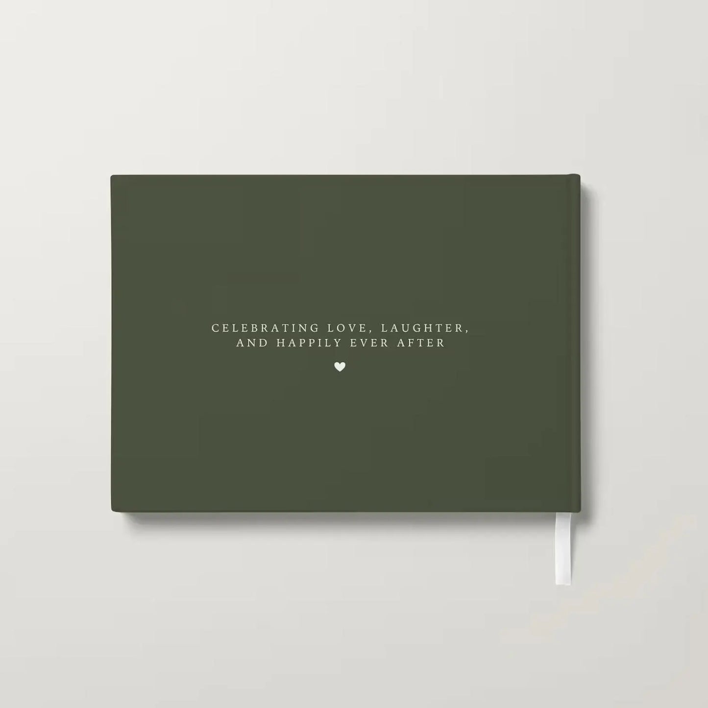 Timeless Wedding Guest Book