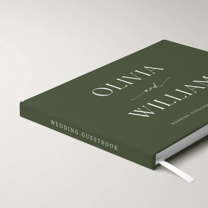 Timeless Wedding Guest Book