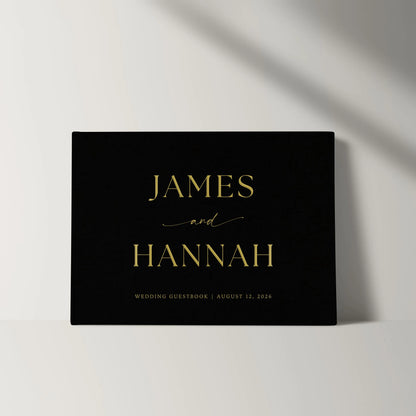 Timeless Wedding Guest Book