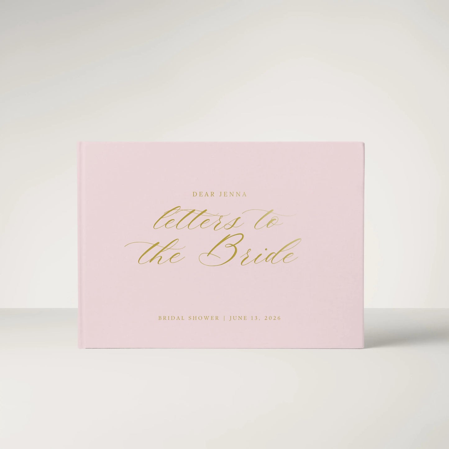 Letters to the Bride Guest Book
