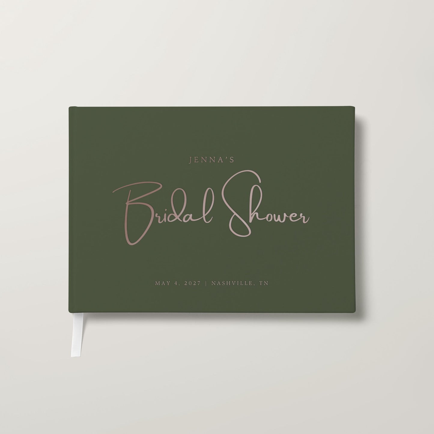 Bridal Shower Guest Book