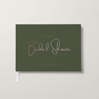 Bridal Shower Guest Book