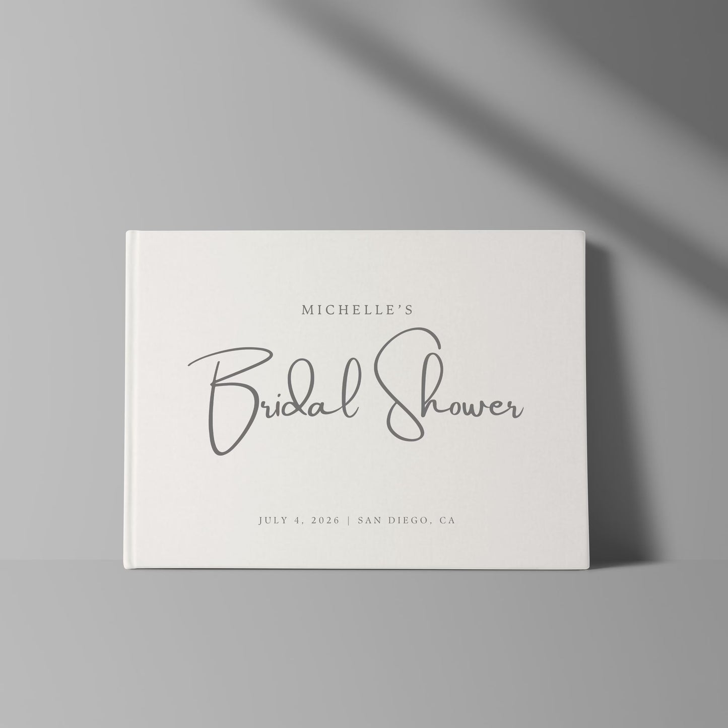Bridal Shower Guest Book