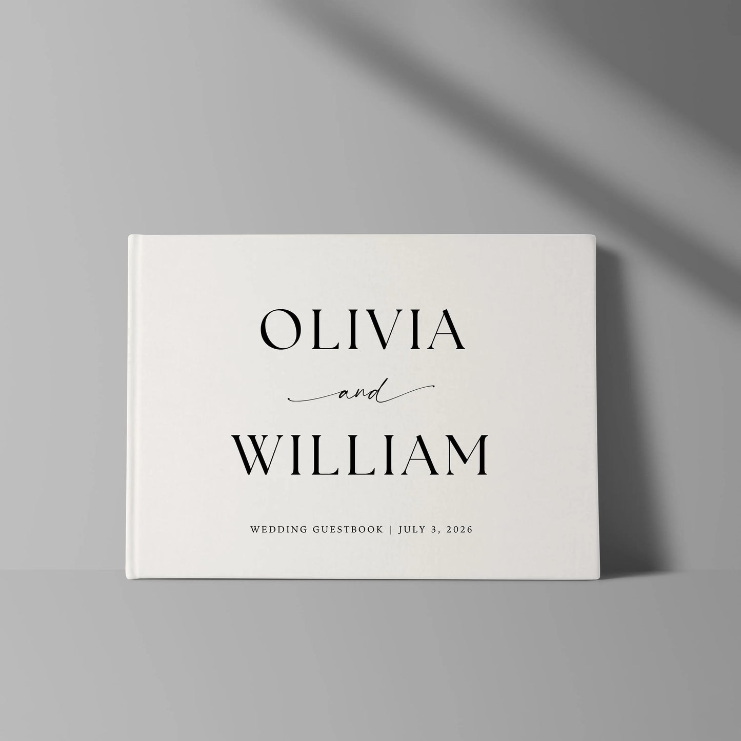 Timeless Wedding Guest Book