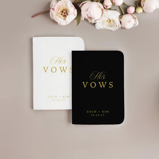 Wedding Vow Book Set