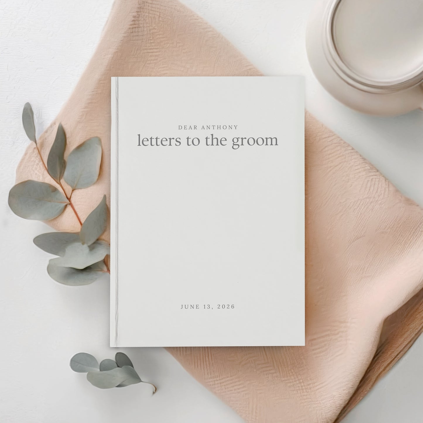 Letters to the Groom Book